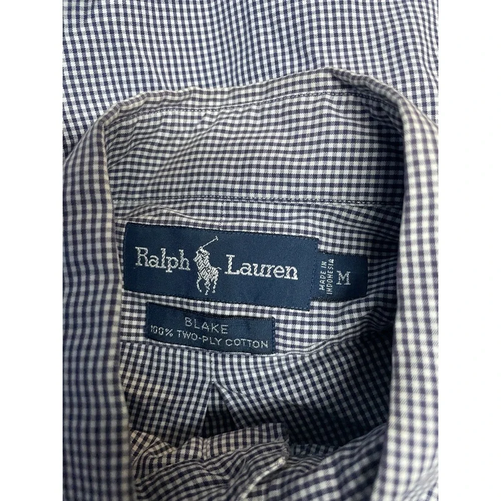 Polo Ralph Lauren shirt Blake Multicolor Striped Button Front  Pony Men's M‎